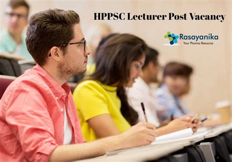 For 39 lecturer vacancies, rajasthan public service commission officials are inviting the applications in the online mode. HPPSC Lecturer Post Vacancy - Chemistry & Pharma ...