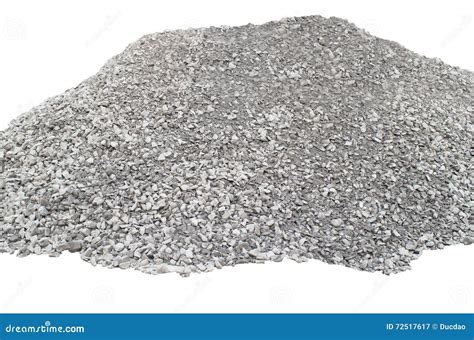 Big Pile Of Crushed Stones Stock Image Image Of Bentonite 72517617