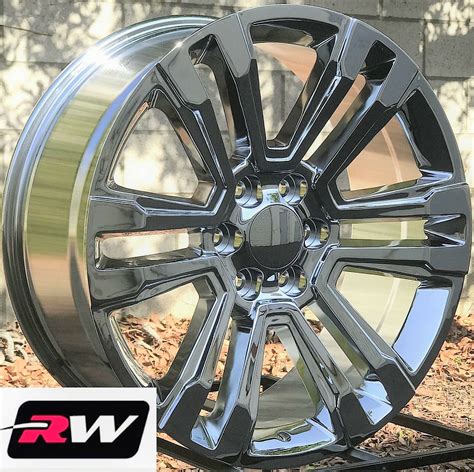 22 X9 Inch Chevy Tahoe Oe Replica Denali Wheels 2017 2018 Chrome Rims