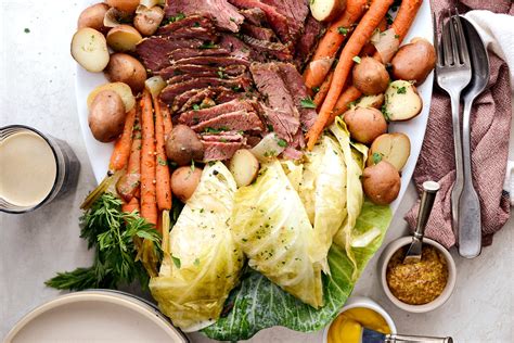You've never had corned beef and cabbage so tender and juicy! Slow Cooker Corned Beef and Cabbage - Simply Scratch