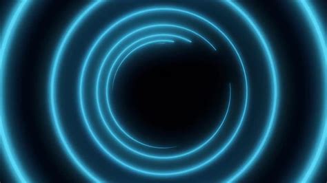 Abstract Neon Circle Stock Motion Graphics Motion Array
