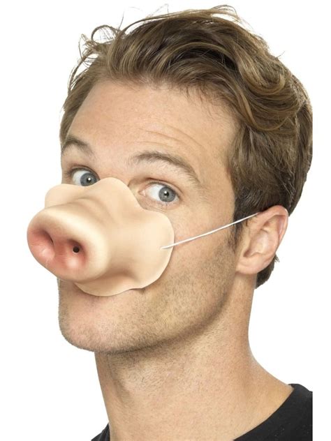13 Pink Snout Unisex Adult Halloween Pig Nose Costume Accessory One