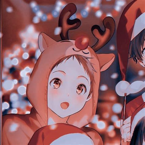 𝑵𝒆𝒆𝑹𝒐𝒔𝒆𝒆 𖧧 Anime Christmas Christmas Profile Pictures Anime Best