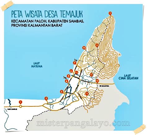 Detail Gambar Peta Kabupaten Sambas Koleksi Nomer 38