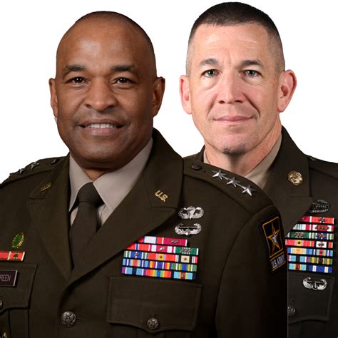 Ltg Kevin Vereen Deputy Chief Of Staff G 9 And Sgm Michael Perry