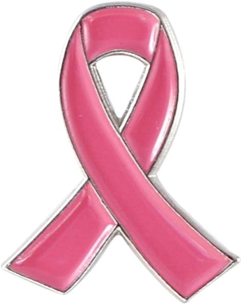 Official Pink Ribbon Breast Cancer Awareness Lapel Pin 50 Pins