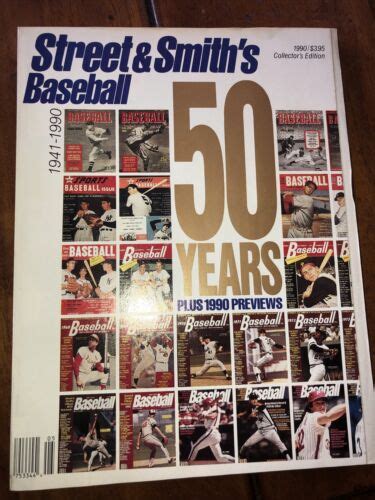 Street And Smith Baseball Yearbook Nmt Mint Ebay