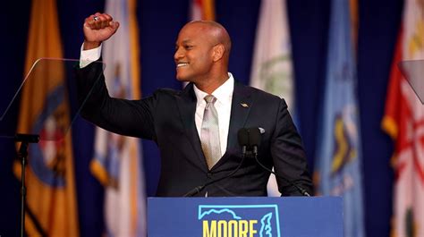 Democrat Wes Moore Makes History As Marylands First Black Governor