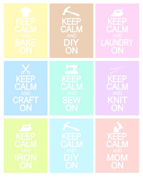 Free Downloads Of Keep Calm Signs Ncreativemama Craft Room Signs