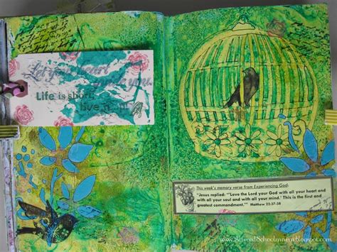 Altered Schoolmarm Book Of Days Art Journal Pages Art Journal Art