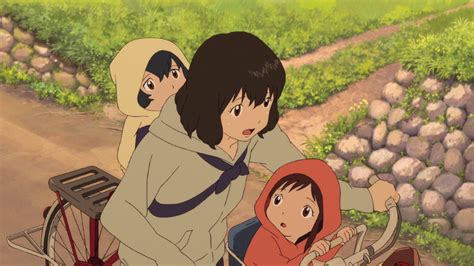 Mikehattsu Anime Journeys Wolf Children Fields