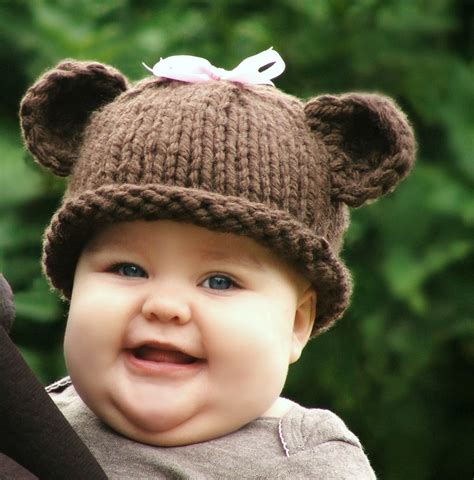 Teddy Bear Hat Knitting Pattern Click Here To Find Etsy