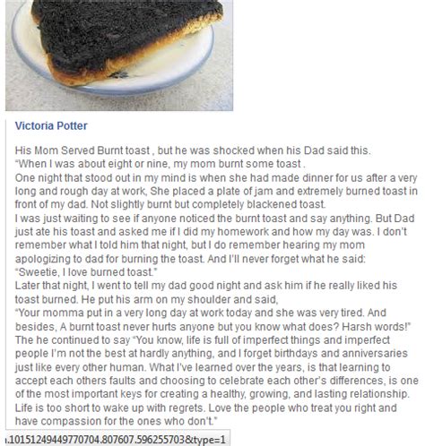 Burnt Toast Life Is Too Short It S All About Perspective Burnt