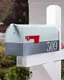 Custom Color-Blocked Mailbox | Martha Stewart