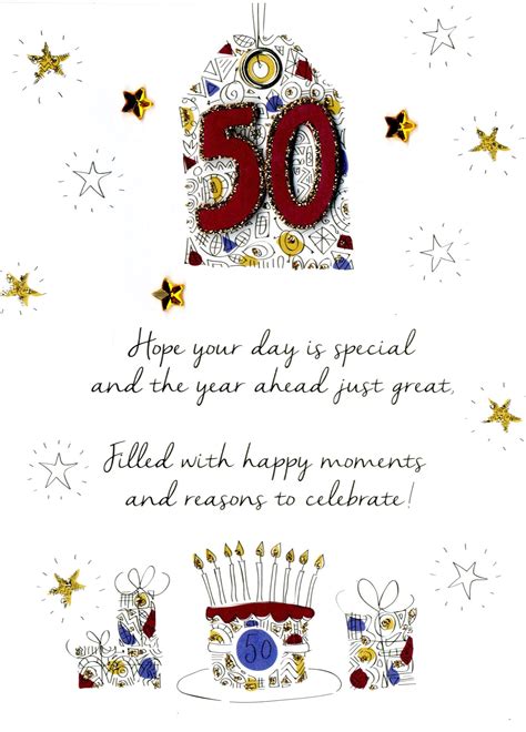 Male 50th Birthday Greeting Card | Cards | Love Kates