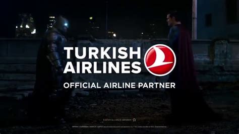 Türk Hava Yolları Batman V Superman Adaletin Şafağı Trailer Youtube