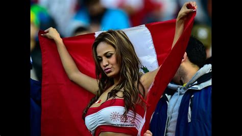 Sexy Fan Tica Peruana En Copa America Chile Nissu Cauti Youtube