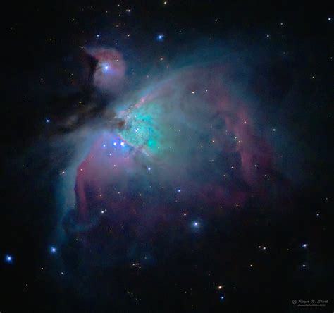 Clarkvision Photograph Colors Of The Great Orion Nebula Messier 42