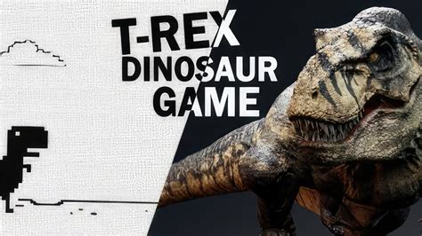 T Rex Dinosaur Game Gameplay Pc Youtube