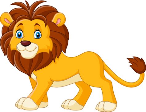 Young Lion Cartoon