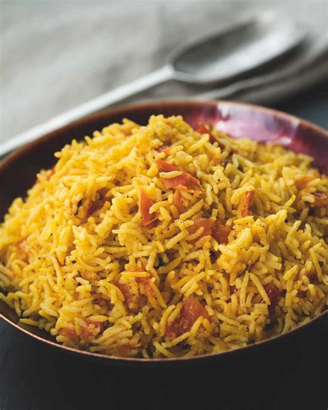 South Indian Nicely Spiced Tomato Rice Faces Places And Plates