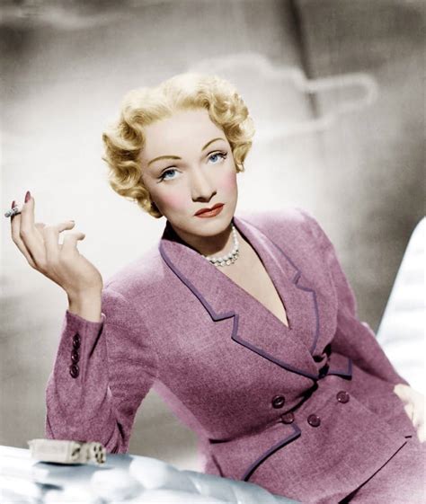 Stage Fright Marlene Dietrich Wearing A Christian Dior Design 1950