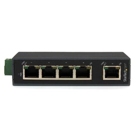 Switch Ethernet 5 Puertos Din Startechcom