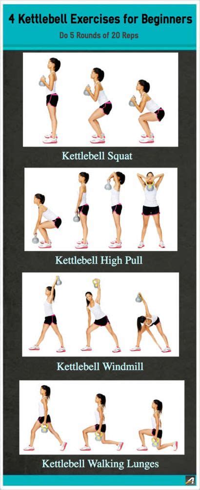 4 kettlebell exercises for beginners