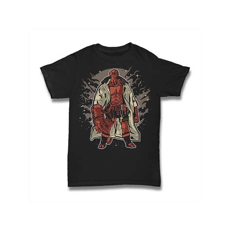 Hellboy Svg Hellboy Poster Tshirt Png Illustration Etsy