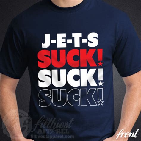 Jets Suck Patriots T Shirt Brady Gronk New England Football Fan Jersey