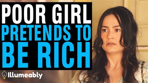 Poor Girl Pretends To Be Rich For Her Friends What Happens Is Shocking