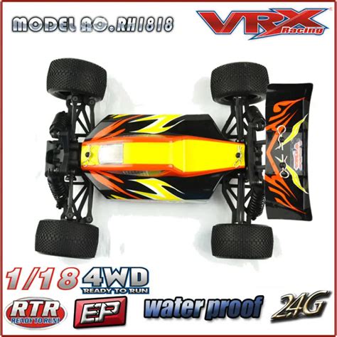 Vrx Racing 118th Rc Model Carmini Electric Toy Car4wd Brushed Buggy