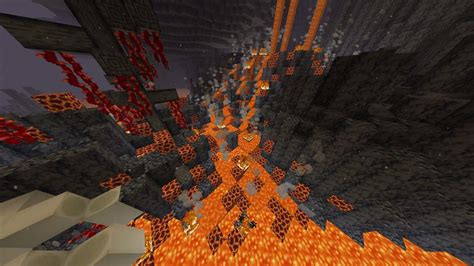 Nether Mini Biome Idea The Lava Cascades Minecraft Amino