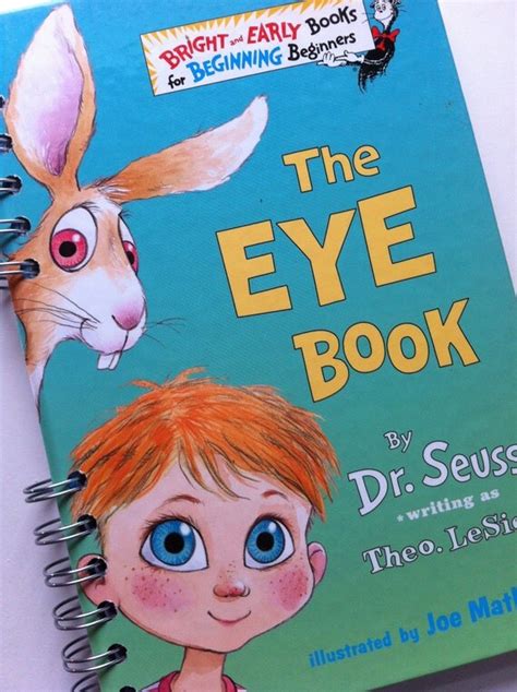 The Eye Book Dr Seuss Beginner Books Recycled Journal