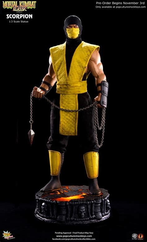 Å 27 Vanlige Fakta Om Mortal Kombat Klassic Scorpion Action Figure Scorpion Is A Fan