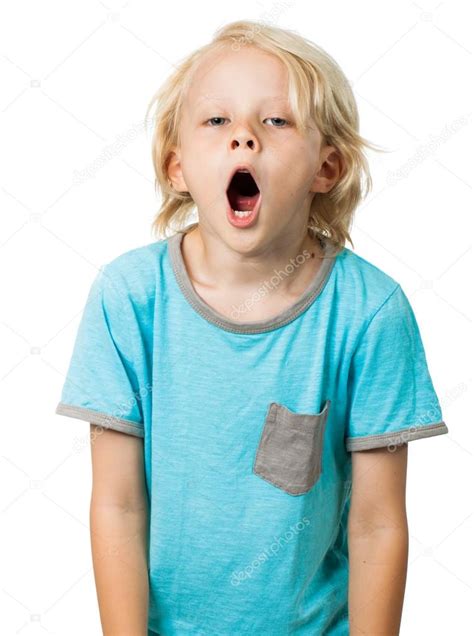 Child Yawning