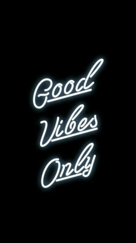 1920x1080px 1080p Free Download Good Vibes Only Neon Sayings Hd