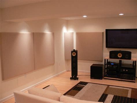 Soundsuede Acoustical Panels Contemporary Home Theater Richmond