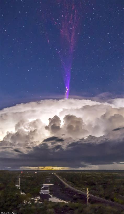 Beyond Purple Rain Witness The Electrifying Beauty Of Violet Lightning