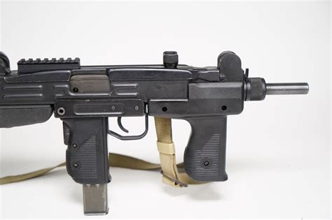Imi Uzi Presample Machine Gun 9mm With Rail Foregrip