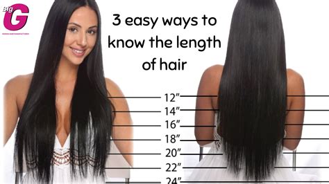 3 Easy Ways To Know The Length Of Hair Bigg Hair Nigeria