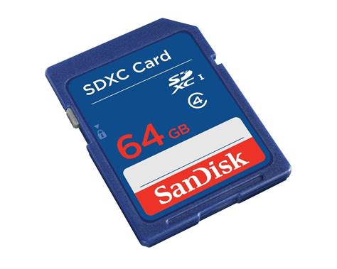 Sandisk 64gb Class 4 Sdxc Flash Memory Card Sdsdb 064g New Ebay