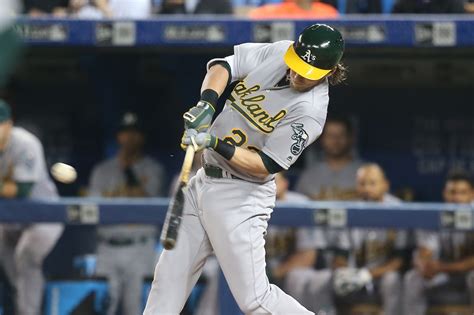 Oakland A S Outfield By The Numbers Josh Reddick S Record Hit Streak