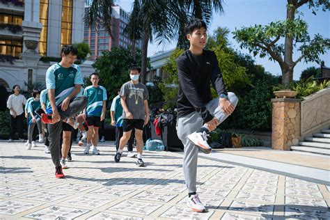 就快到銀河娛樂澳門國際馬拉松的日子，特奧運動員參加了 Macau Special Olympics 澳門特殊奧運會