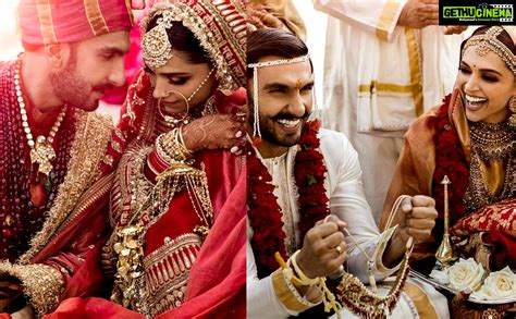 Actor Ranveer Singh Actress Deepika Padukone Wedding Photos Gethu Cinema