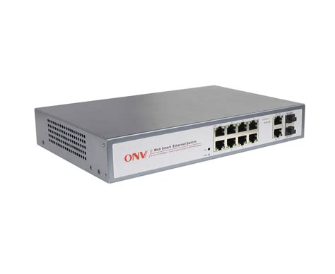 Gigabit Uplink 10 Port Managed Ethernet Switch Aggregationcore Switch