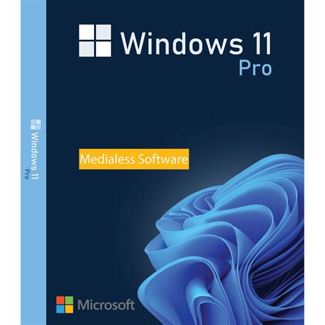 Microsoft Windows 11 Pro 64 Bit Multilanguage Retail Medialess