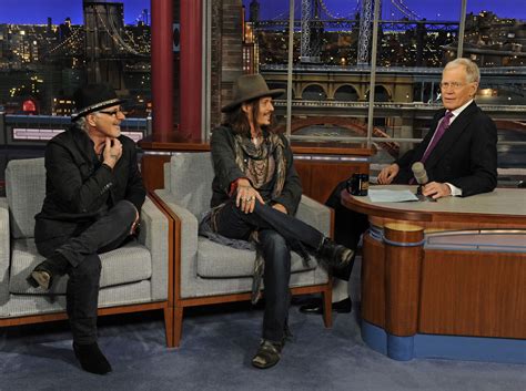 Johnny On David Letterman Show Johnny Depp Photo 34006157 Fanpop