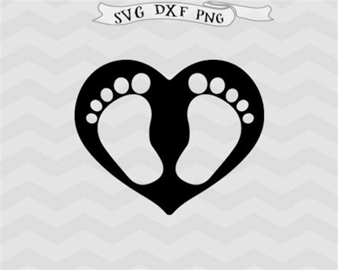 Get Free Baby Footprint Svg Images Free Svg Files Silhouette And Images