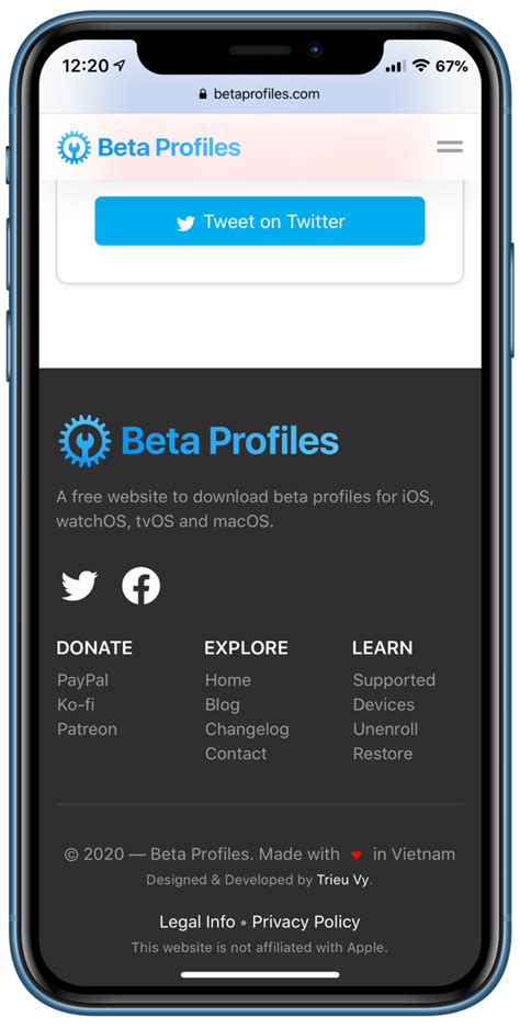 Beta Profiles